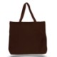 Colored Cotton Jumbo Tote Bag