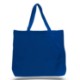 Colored Cotton Jumbo Tote Bag