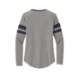 Sport-Tek® Halftime Cotton/Poly Stripe Long Sleeve V-Neck Ladies' Tee
