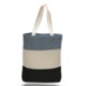 Cotton Canvas Tri Color Bag