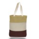 Cotton Canvas Tri Color Bag