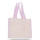 Colored Cotton Gusset Tote Bag