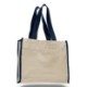 Colored Cotton Gusset Tote Bag