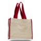 Colored Cotton Gusset Tote Bag