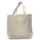 Natural Cotton Ocean Front Shopping Tote Bag