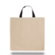 Cotton Tote Bag With Contrasting Web Handles