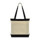 Stylish Cotton Two Tone Tote bag
