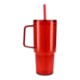Lucien Recycled Acrylic Travel Mug w/ Straw, 40oz.