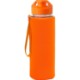 Easy Pour Frosted Glass Sleeve Lanyard Water Bottle, 22oz.