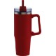 Andean Double Wall Vacuum Insulated Tumbler w/ Straw, 30oz.