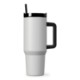 Happy Camper Stainless Steel Mug w/ Straw, 40oz.