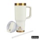 Pelican™ Porter Double Wall Stainless Steel Travel Mug w/ Straw, 40oz.