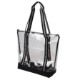 Capitola Clear TPU Zippered Tote
