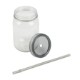 Bootlegger rPET Mason Jar Tumbler w/ Straw, 27oz.