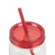 Bootlegger rPET Mason Jar Tumbler w/ Straw, 27oz.
