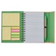 Eco Magnetic Notebook w/ Sticky Notes & Pen, 5" x 7"