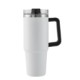 Vancouver Double Wall Vacuum Insulated Stainless Steel Mug w/ Straw, 30oz.