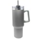 Alaskan Double Wall Vacuum Insulated Stainless Steel Mug w/ Straw, 40oz.