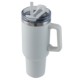 Alaskan Double Wall Vacuum Insulated Stainless Steel Mug w/ Straw, 40oz.