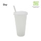 Nite Glow Tumbler w/ Lid & Straw, 26oz.