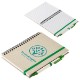 Prairie Fragrant Grass Recycled Spiral Notebook w/ Pen, 5-1/4" x 7-1/8"