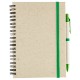 Prairie Fragrant Grass Recycled Spiral Notebook w/ Pen, 5-1/4" x 7-1/8"