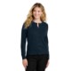 Port Authority® Easy Care Tri-Blend Crewneck Cardigan Ladies' Sweater
