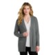 Port Authority® Easy Care Tri-Blend Open Front Cardigan Ladies' Sweater