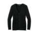 Port Authority® Easy Care Tri-Blend Button Up Cardigan Ladies' Sweater