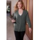 Port Authority® Easy Care Tri-Blend Button Up Cardigan Ladies' Sweater