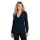 Port Authority® Easy Care Tri-Blend Button Up Cardigan Ladies' Sweater