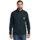 Carhartt® Force® Cotton/Poly Long Sleeve Men's 1/4 Zip T-Shirt