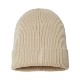 Atlantis® Sustainable Fine Rib Recycled Poly/Acrylic Cuffed Beanie