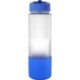 Pop Up Full Color Frosted Glass Grip Bottle, 22oz.