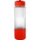 Pop Up Full Color Frosted Glass Grip Bottle, 22oz.