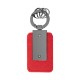 Leatherette Carabiner Clip Key Tag