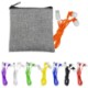 Recycled Pouch & Type C Colorful Earbud Set