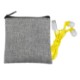 Recycled Pouch & Type C Colorful Earbud Set