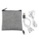 Recycled Pouch, Charging Cable, C to C Ear Bud Set