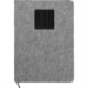Heathered Recycled Notebook w/ Metal Accent, 5-1/2" x 8-1/4"