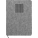 Heathered Recycled Notebook w/ Metal Accent, 5-1/2" x 8-1/4"