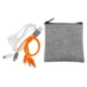 Recycled Pouch, Type C Earbuds & Charging Cable Kit