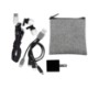 Recycled Pouch Colorful Type C Tech Kit