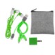 Recycled Pouch Colorful Type C Tech Kit