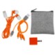 Recycled Pouch Colorful Type C Tech Kit