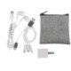 Recycled Pouch Colorful Type C Tech Kit