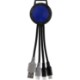 Two Tone Dual Input 3-in-1 Charging Cable