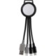 Two Tone Dual Input 3-in-1 Charging Cable