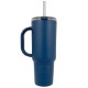 Patriot® Major Double Wall Insulated Tumbler w/ Straw, 40oz.