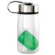 Metal Lanyard Lid Recycled Bottle w/ Floating Infuser, 18oz.